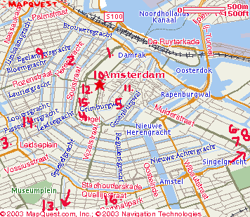 Map Of Amsterdam